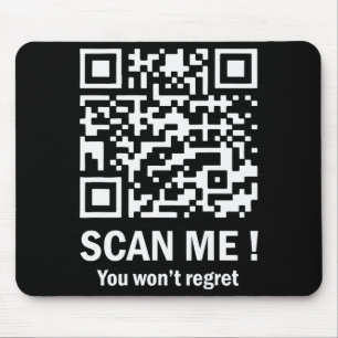Mousepad Digitalize-me Você Não Se Arrependerá É um Qr Trum