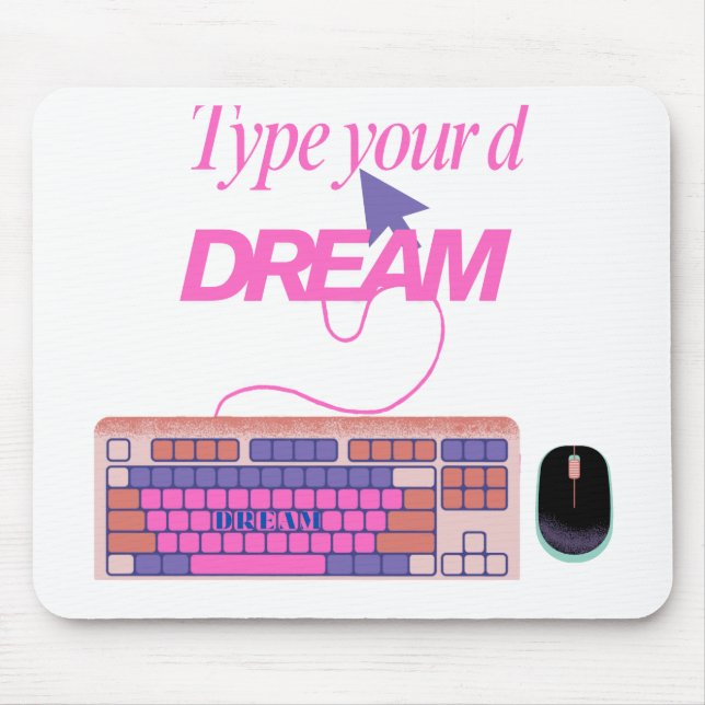 Mousepad Digitando meu futuro (Frente)