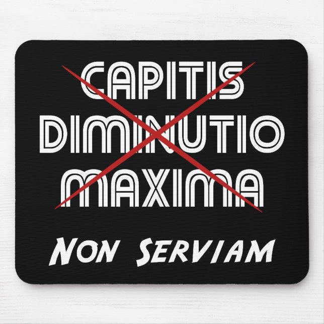 Mousepad diminuição máxima da cabeça não servirei (Frente)