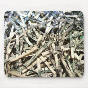 Mousepad Dinheiro Destruído