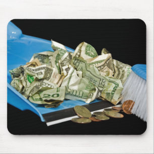 Mousepad Dinheiro Em Pó