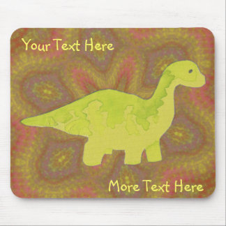 Mousepad Dino Amarelo