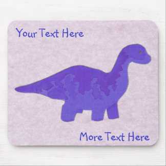 Mousepad Dino Azul