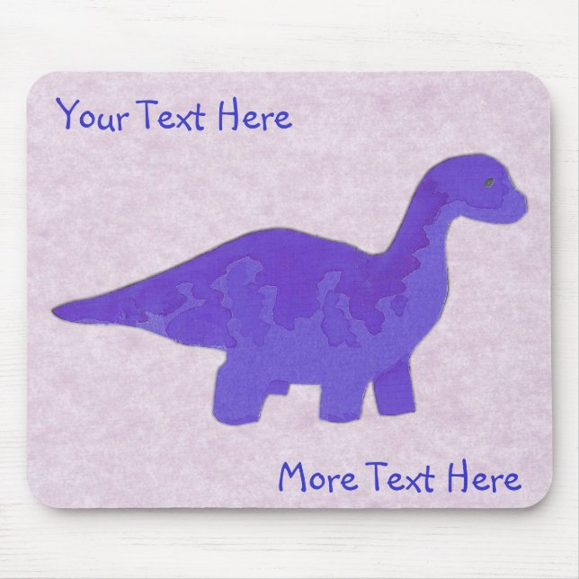 Mousepad Dino Azul (Frente)