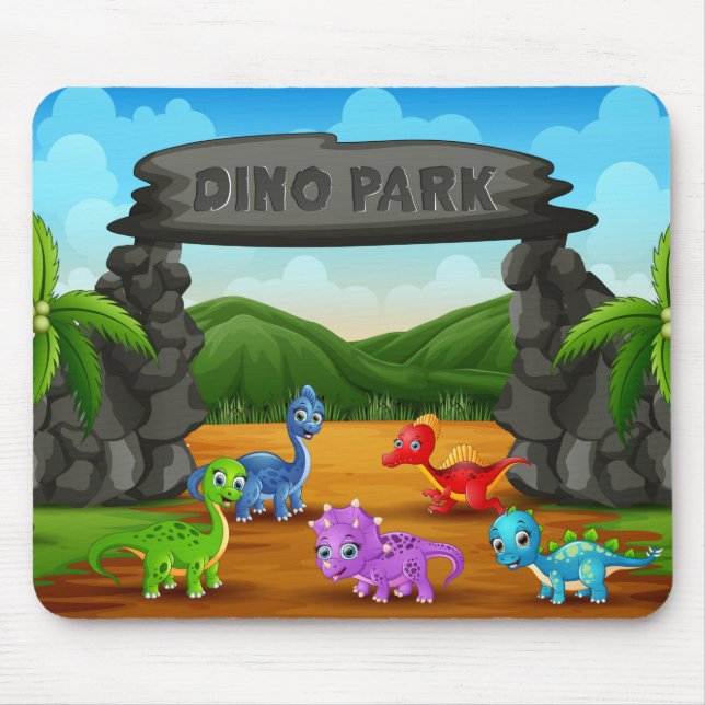Mousepad Dino Park (Frente)