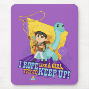 Mousepad Dino Ranch   Min e Clover