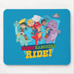 Mousepad Dino Ranch   Os Ranchers Andam!