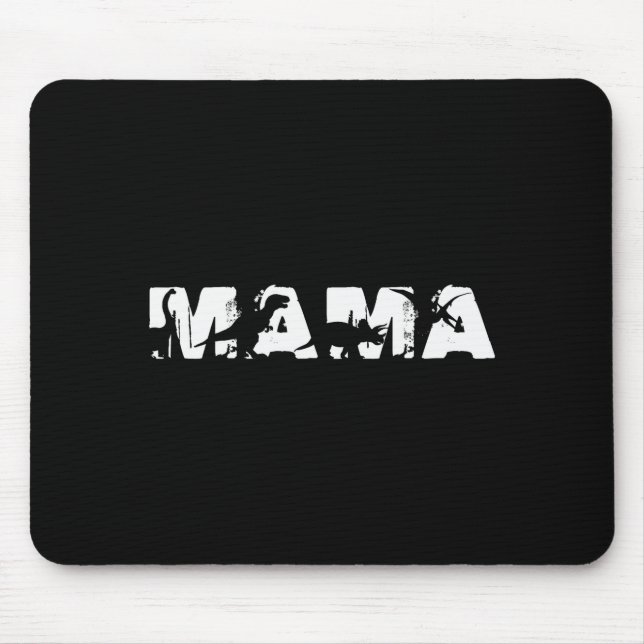 Mousepad Dinosaur Mama Funny In Mother's Day For Mamasaurus (Frente)
