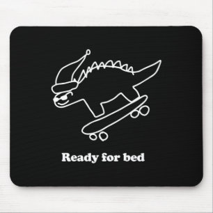 Mousepad Dinosauro de Skate Pronto para a Cama