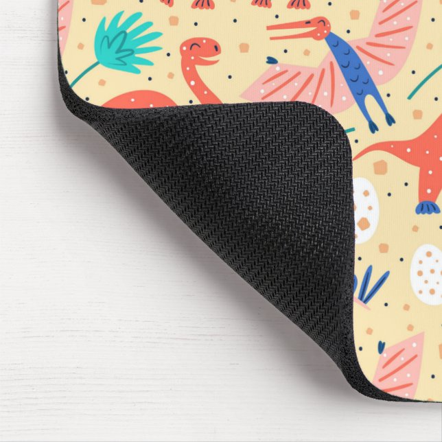 Mousepad Dinossaur Dino Eggs Brontosaurus Pattern (Canto)