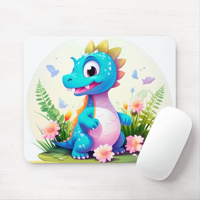 Mousepad Dinossauro (Com mouse)