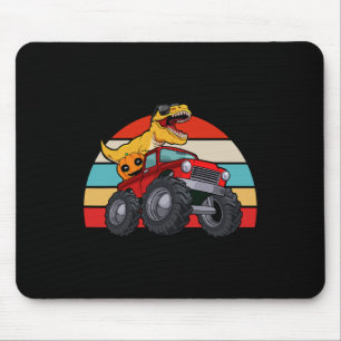 Mousepad Dinossauro Caminhão Monstro Preguiçoso Halloween C