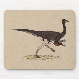 Mousepad Dinossauro Cretáceo Ornithomimus