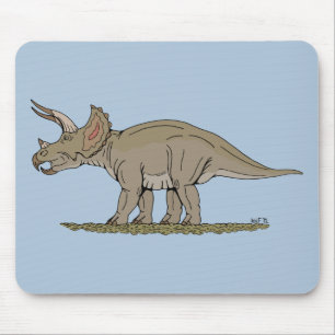 Mousepad Dinossauro Cretáceo Tricerátops