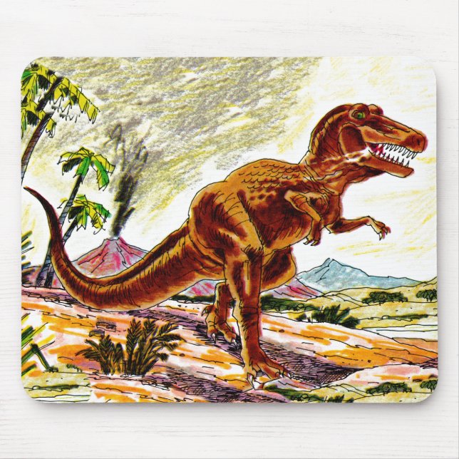 Mousepad Dinossauro de Rex do tiranossauro (Frente)