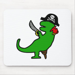 Mousepad Dinossauro do pirata