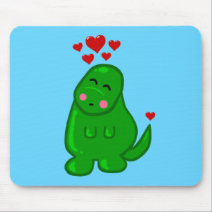 Mousepad Dinossauro Gato