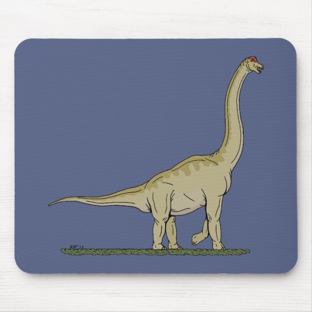 Mousepad Dinossauro Jurássico Brachiossauro (Frente)