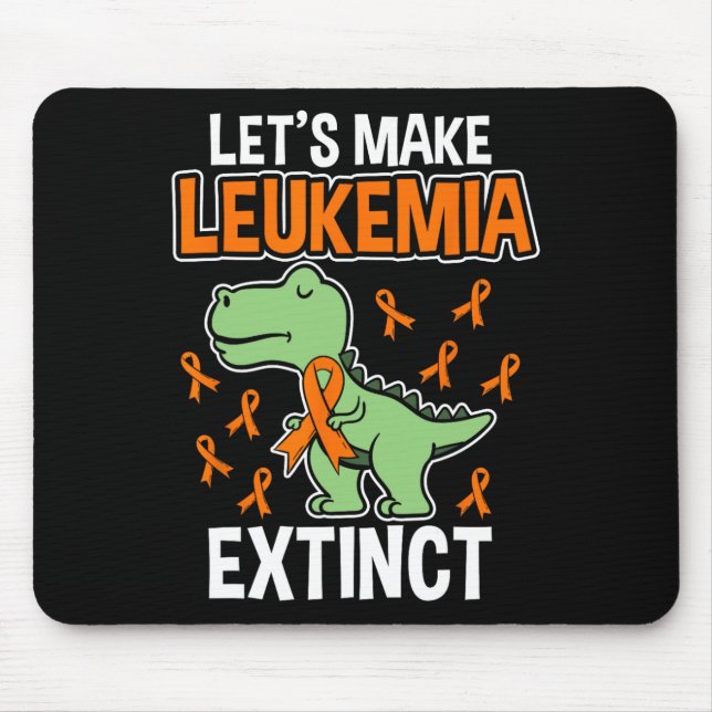 Mousepad Dinossauro Laranja Fita Hematóloga Repti (Frente)