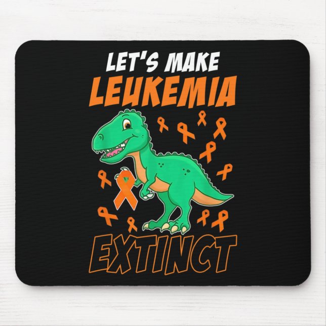 Mousepad Dinossauro Laranja Fita Hematóloga Repti (Frente)