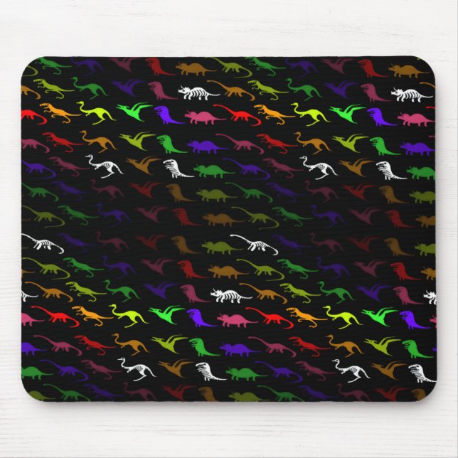 Mousepad Dinossauro legal incomum e bonito (Frente)