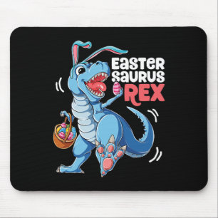 Mousepad Dinossauro Páscoa Surus T Rex Boys Raparigas Miúda