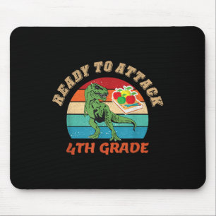 Mousepad Dinossauro Pronto Para Atacar 4º T-Rex Meninos De