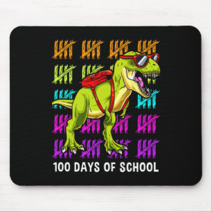 Mousepad Dinossauro T Rex 100 Dias de Dinossauro Escolar T