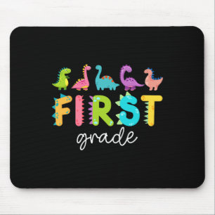 Mousepad Dinossauros De Primeiro Grau De Volta À Escola De 