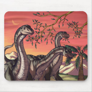 Mousepad Dinossauros em Dusk