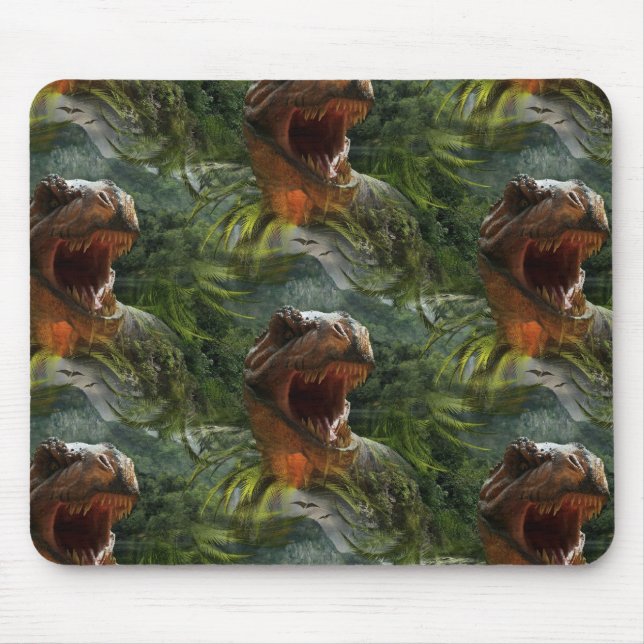 Mousepad dinossauros jurássicos (Frente)
