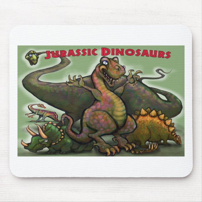 Mousepad Dinossauros Jurássicos (Frente)