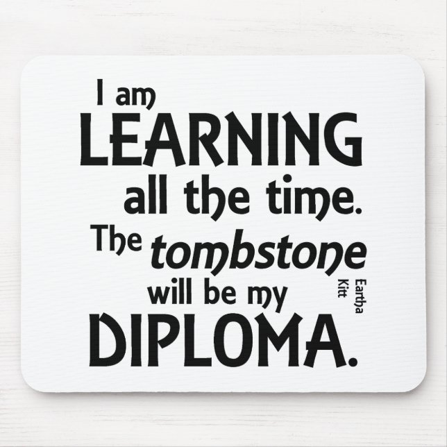 Mousepad Diploma da lápide (Frente)