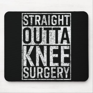 Mousepad Direto da Cirurgia de Joelho Piada de Recuperação
