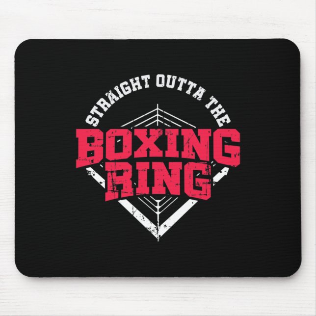 Mousepad Direto do Ringue de Boxe Mma Kickboxing Boxi (Frente)