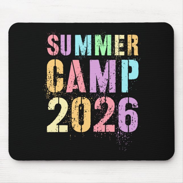Mousepad diretor da equipe de funcionários do acampamento d (Frente)