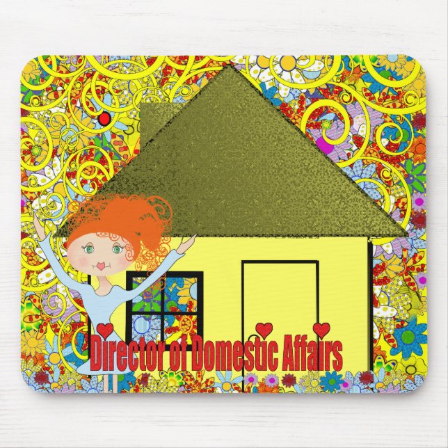 Mousepad Diretor de Assuntos Domésticos (Frente)