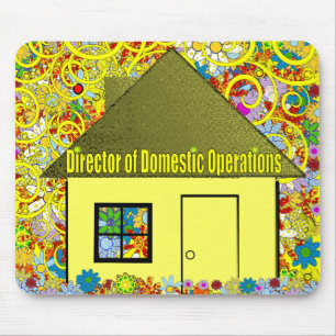 Mousepad Diretor de Operações Domésticas