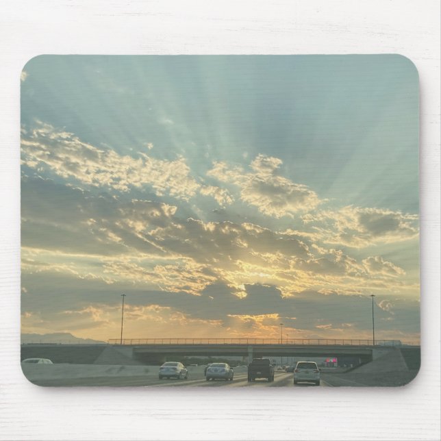 Mousepad Dirigindo em Direção à Luz (Frente)