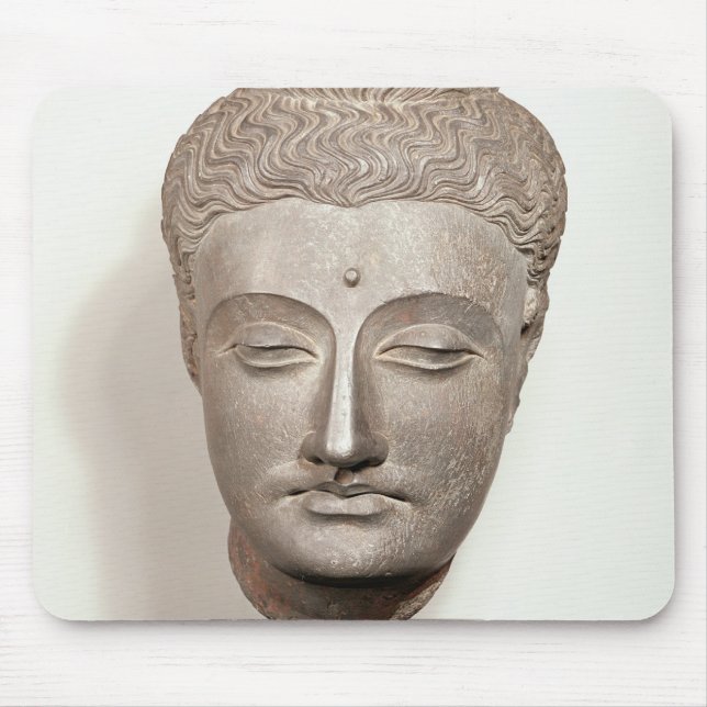 Mousepad Dirija de uma estátua do Buddha, de (Frente)