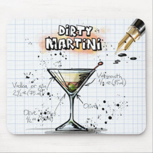 Mousepad Dirty Martini