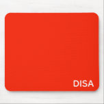 Mousepad Disa Red Color name<br><div class="desc">Disa Red Color name</div>