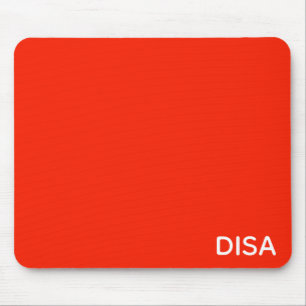 Mousepad Disa Red Color name