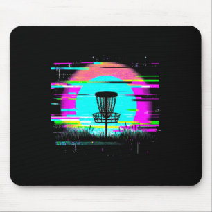 Mousepad Disc Golf Glitch - Amante de Disc Golf Vintage