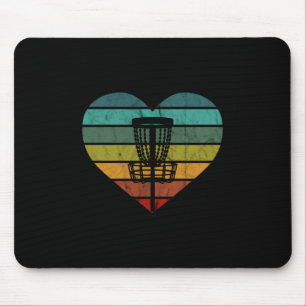 Mousepad DiscGolf - Cesta de Destino da Vintage Retroativa