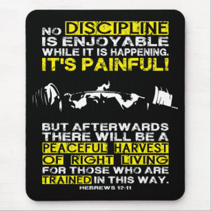 Mousepad DISCIPLINA - exercício da ocupa inspirador
