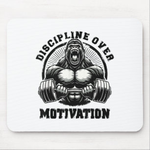 Mousepad Disciplina Sobre Motivação Levantamento de Peso Ci