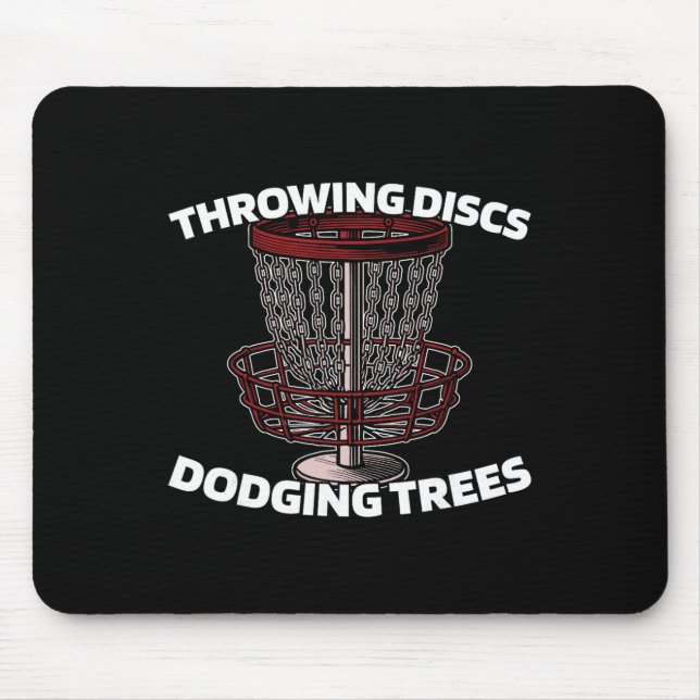 Mousepad Disco de Golfe com Frisbee Esporte ao Ar Livre - Á (Frente)