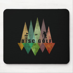 Mousepad Disco de Golfe Geométrico Estilizado Legal e Disco