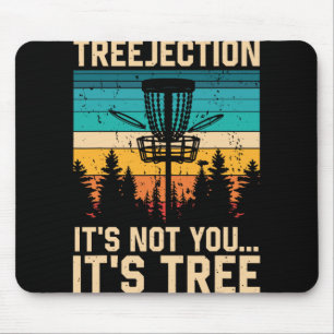 Mousepad Disco de Golfe Treejection Jogador Frisbee Engraça